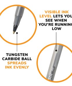 BIC Round Stic Xtra Life Ballpoint Pen, Medium Point (1.0mm), Black, 12-Count 1 15 71jb0z1cY4L