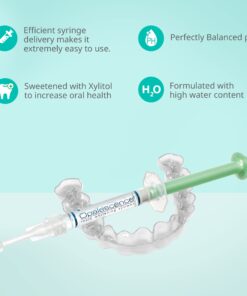 Opalescence 35% Gel Syringes Teeth Whitening - Refill Kit (4 Packs / 8 Count) Carbamide Peroxide. Made by Ultradent, in Cool Mint Flavor. Tooth Whitening Refill Syringes 5197-4 Mint 35 8 Count (Pack of 1) 17 71jbH6 NiKL