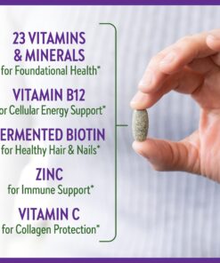 New Chapter Women's Multivitamin for Immune, Beauty + Energy Support with 20+ Nutrients -- Every Woman's One Daily, Gentle on the Stomach, 72 Count 72 Count (Pack of 1) 31 71jcNptjvHL