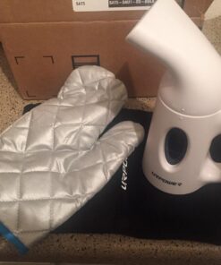 URPOWER Steamer for Clothes Steamer, Portable Handheld Garment Fabric Steamer Fast Heat-up Powerful Clothes Steamer with High Capacity for Home and Travel - Not for Abroad 01-130ml White 58 71jd wt wYL