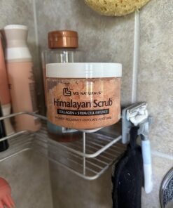 Himalayan Salt Scrub Face Foot & Body Exfoliator Infused with Collagen and Stem Cell Natural Exfoliating Salt Body Scrub for Toning Cellulite Skin Care by M3 Naturals 12 Ounce (Pack of 1) 38 71jdF6T UDL 1