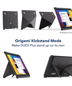 Portable Monitor for Laptops, New Mobile Pixels Duex Plus 13.3" Full HD IPS Dual Laptop Monitor, USB C/USB A Plug and Play Laptop Screen Extender,Windows/Mac/Android/Switch Compatible (Duex Plus) Duex Plus Only 34 71jdOzQkL