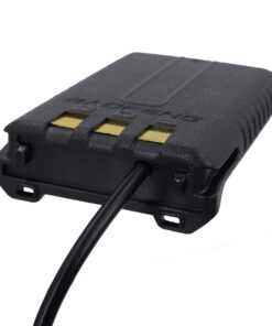 Alternative view of iSaddle Vehicle Power Supply Dual Band Car Battery Eliminator Simulator for Baofeng UV-5R/UV-5R+ Plus/UV-5RA Series Two-Way Radios Black