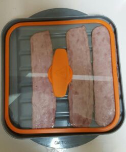 Allstar Innovations BaconBoss Microwave Bacon Cooker for Healthier, Crispy Bacon 24 71jegrNAroL