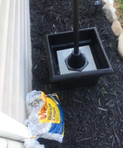 Bloem Veranda Deck Box Planter Square: 18" - Black 18" 36 71jf3jQUQ4L