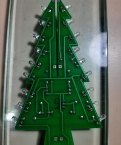 Christmas Tree Soldering Project, Icstation 3D Xmas Tree Soldering Kit with LED Flashing Lights Soldering Practice 7 Colors DIY Electronic Assemble Kit for Learning Teaching STEM Educational Multicolored 44 71jgKSPMWhL