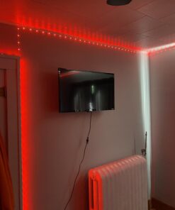 GUPUP 100 FT LED Strip Lights,Rope Lights,Bluetooth APP Control,Color Changing Light Strip,Lights sync with Music,para cuarto,LED Lights for Bedroom(Packaging Error Described as 30FT) 37 71jgkA7nlPL