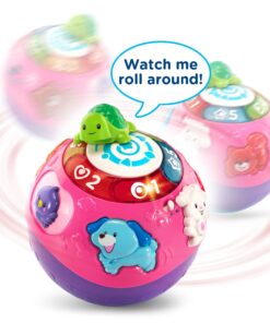 VTech Wiggle and Crawl Ball Purple 12 71jgopmZPvL