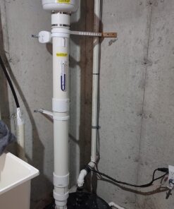 RadonAway 23029-1 RP140 Radon Mitigation Fan, 4",White 135 CFM 27 71jhD34cz1L