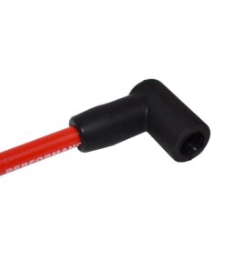 A-Team Performance Red Silicone Spark Plug Wires Set 90 Degree Black Boot for HEI Distributor Ignition Coil Accessories Compatible With Mopar Chrysler Dodge 318 360 8.0mm 13 71jhOWniIuL