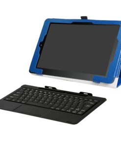 RCA 10 Viking Pro/Viking II/Cambio W101 V2 Case,Mama Mouth PU Leather Folio Stand Cover for 10 inch RCA 10 Viking Pro/Viking II/Cambio W101 (V2) 10.1" 2-in-1 Tablet,Dark Blue Dark Blue 9 71jhUHA921L