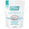 Epsoak USP Epsom Salt - 10 lb. Bulk Bag Magnesium Sulfate USP Unscented, Made in The USA, Cruelty-Free Certified 37 71ji9ikNzjL