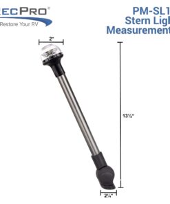 RecPro Folding Boat Stern LED Light | All Around LED Light | Pontoon Bimini LED Light 9 71jiV2PrNpL