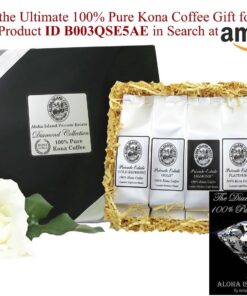 100% Pure Kona Coffee, Private Reserve Diamond, 8 Oz Whole Bean 14 71jlcNvFvnL