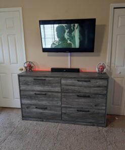 Full Motion TV Monitor Wall Mount Bracket Articulating Arms Swivel Tilt Extension Rotation for Most 13-42 Inch LED LCD Flat Curved Screen TVs & Monitors, Max VESA 200x200mm up to 44lbs by Pipishell 46 71jmbbEjdTL