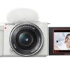 Sony Alpha ZV-E10 - APS-C Interchangeable Lens Mirrorless Vlog Camera Kit - White w/16-50mm Base 9 71jmw5TtR L