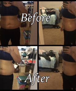 Sweet Sweat Waist Trimmer for Women and Men - Sweat Band Waist Trainer for High-Intensity Training & Workouts, 5 Sizes Large Black/Yellow 42 71jnKWvrl0L