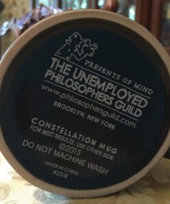 The Unemployed Philosophers Guild Heat Changing Constellation Mug - Add Coffee or Tea and 11 Constellations Appear - Comes in a Fun Gift Box Black 39 71joBAuYaL