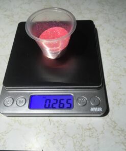 (Upgraded) AMIR Digital Kitchen Scale, 500g Mini Pocket Jewelry Scale, Cooking Food Scale, Back-Lit LCD Display, 2 Trays, 6 Units, Auto Off, Tare, PCS, Stainless Steel (Batteries Included) Silver 36 71jr53vL9OL