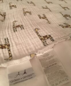 aden + anais Swaddle Blanket, Boutique Muslin Blankets for Girls & Boys, Baby Receiving Swaddles, Ideal Newborn & Infant Swaddling Set, Perfect Shower Gifts, 4 Pack, Jungle Jam 30 71js0lUZt3L