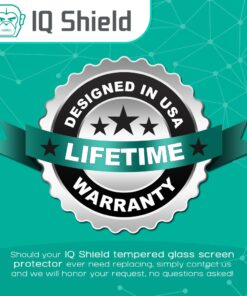 IQShield Glass Screen Protector Compatible with Samsung Galaxy Note 5 Clear Tempered Ballistic Glass HD and Transparent Shatter-Proof Shield, 99% Touch Accuracy 13 71js7GgmkYL