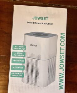 Air Purifiers for Home Large Room up to 1290 Ft², JOWSET H13 True HEPA Filter, Air Purifier for Bedroom with Air Quality Sensor, Quiet Air Cleaners for Home, Allergies, Pet Odor, Dust, Wildfire, Smoke AP303 47 71jsKXjwXL