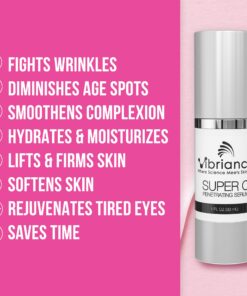 Vibriance Super C Serum for Mature Skin Made in the USA, All-In-One Formula Hydrates, Firms, Lifts, Targets Age Spots, Wrinkles, & Smooths Skin, The Original Serum - 1 fl oz (30 ml), Pack of 1 1 Fl Oz (Pack of 1) 22 71jsN9TLApL