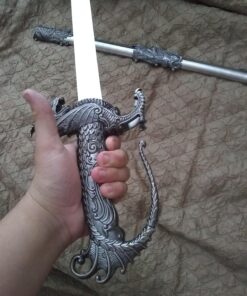 Ace Martial Arts Supply Saint George Dragon Saber Fantasy Medieval Knight Sword, 36-Inch/Large 32 71jstB8NMrL