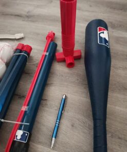 Franklin Sports Grow-with-Me Kids Baseball Batting Tee + Stand Set for Youth + Toddlers - Youth Baseball, Softball + Teeball Hitting Tee Set for Boys + Girls Grow With Me Tee - MLB Baseball 41 71jtXSHOQ6L