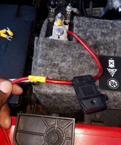 BOSS Audio Systems KIT-ZERO 10 Gauge Wiring Installation Kit for Car Amplifiers - A Car Amplifier Wiring Kit Helps You Make Connections and Brings Power to Your Radio, Subwoofers and Speakers 20 71ju1UOx2fL
