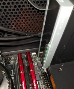 Thermaltake Versa H15 SPCC Micro ATX Mini Tower Computer Chassis CA-1D4-00S1NN-00, Black Computer Case 94 71ju4 77v3L