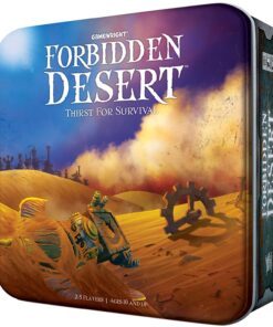 Gamewright Forbidden Desert – The Cooperative Strategy Survival Desert Board Game Multi-colored, 5" 23 71juuBHNegL