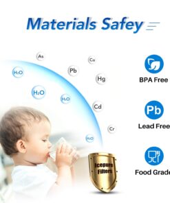 ICEPURE 4396508 Refrigerator Water Filter Compatible with Whirlpool 4396508, 4396510, Filter 5, EDR5RXD1, NL240V, WFL400, LC400V, 4392857, RWF0500A 1PACK 16 71jvHhPyLiL 4