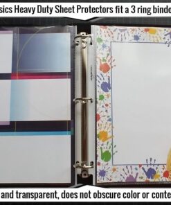 Amazon Basics Sheet Protector, Heavy Duty, 100 Pack, Clear 100 - Pack 33 71jwh5XbLcL