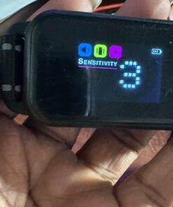 Dog Bark Collar, DINJOO Bark Collar for Large Medium Small Dogs,Smart Bark Collar,Rechargeable Anti Barking Training Collar with 8 Adjustable Sensitivity,Bark Shock Collar with Beep (Black) Black 36 71jx039w3YL