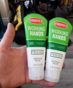O'Keeffe's Working Hands Hand Cream, Relieves and Repairs Extremely Dry Hands, 3 oz Tube, (Pack of 2) 3 Ounce (Pack of 2) 56 71jx7oxSdEL