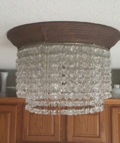 KUPOO Magnificent 16 Feet Crystal Acrylic Gems Bead Strands, Manzanita Crystals, Tree Garlands, Christmas Decoration 34 71jxvNmV8vL