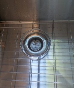 Fengbao 2PCS Kitchen Sink Strainer - Stainless Steel, Large Wide Rim 4.5" Diameter 47 71jxxFg8ewL