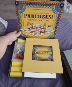 Winning Moves Games Parcheesi Royal Edition for age 8 and Up , Multicolor (6106) 21 71jyhtjo39L
