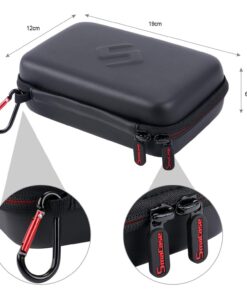 Smatree Carrying Case for New Nintendo 3DS XL/New 2DS XL, Hard Protective Shell Travel Case for Nintendo New 3DS/Nintendo New 3DS XL-Super NES Edition- Black/Red Black Red 50 71jzsK3OLL