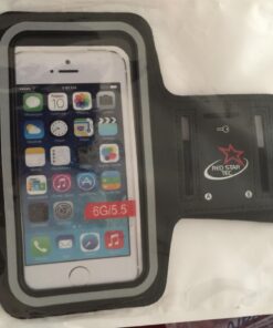 RED STAR TEC Running Armband Compatible with iPhone 8 Plus (5.5), Black 19 71k SwzXgL