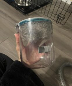 BLACK+DECKER dustbuster AdvancedClean Cordless Handheld Vacuum, Compact Home and Car Vacuum with Crevice Tool (CHV1410L) Blue, White 16 Volt Handheld Vacuum 33 71k1fghEUgL