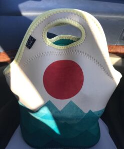 Artovida Artists Collective Insulated Neoprene Lunch Bag - Washable Soft Lunch Tote for Work and Picnic - Design By Budi Satria Kwan (Indonesia) – Ocean, Sea, Wave-Classic Budi Kwan The Wave 50 71k1wwUCR9L