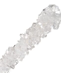 Candy Envy Light Blue and White Rock Candy Crystal Sticks - 24 Indiv. Wrapped - Cotton Candy & Original Sugar Flavored 24 count 24 71k20NUgt8L 2