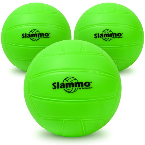 GoSports Slammo Official Replacement Balls 3-Pack - Works for All Roundnet Game Sets - Choose Between Competition Size or XL Size Balls Regulation 3 Pack