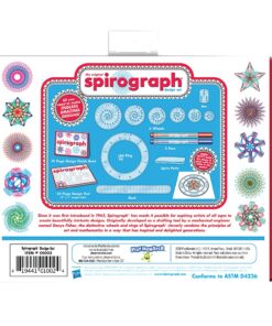 Spirograph Design Set Tin - Spiral Art Kit with Classic Gear Design Kit in a Collectors Tin for Kids Ages 8 and Up 1 Pack (Tin Set) 25 71k25yKMfAS