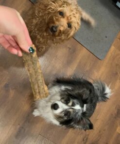 DOGSWELL Dog Dental Care Treats Made in USA Only, Grain Free Chicken Jerky Dog Treats, 24oz Bag 1.5 Pound (Pack of 1) 33 71k2tCQZOnL