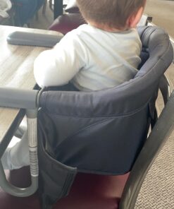 Inglesina Fast Table Chair - Award-Winning Baby High Chair for Eating & Dining - Compact, Portable & Foldable - Leaves No Scratches - for Babies 6-36 Months & 1-3 Year Old Toddler - Black 37 71k3C6RiLL