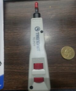 TRENDnet Punch Down Tool With 110 And Krone Blade, Insert & Cut Terminations In One Operation, Precision Blades Are Interchangeable & Reversible, Network Punch Tool, Grey, TC-PDT,White 48 71k3DAoUoqL