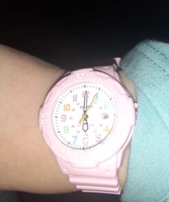Casio Women's LRW-200H-2BVCF Stainless Steel Watch Resin Band Pink 24 71k3LtkF6L